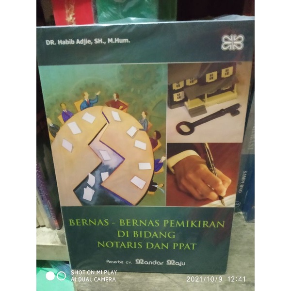 Jual Buku Bernas-bernas Pemikiran Di Bidang Notaris Dan PPAT Indonesia ...