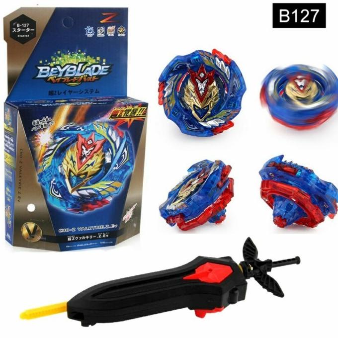 Beyblade Burst Cho-Z Valkyrie Zenith Evolution Sword Launcher B-127 HQ