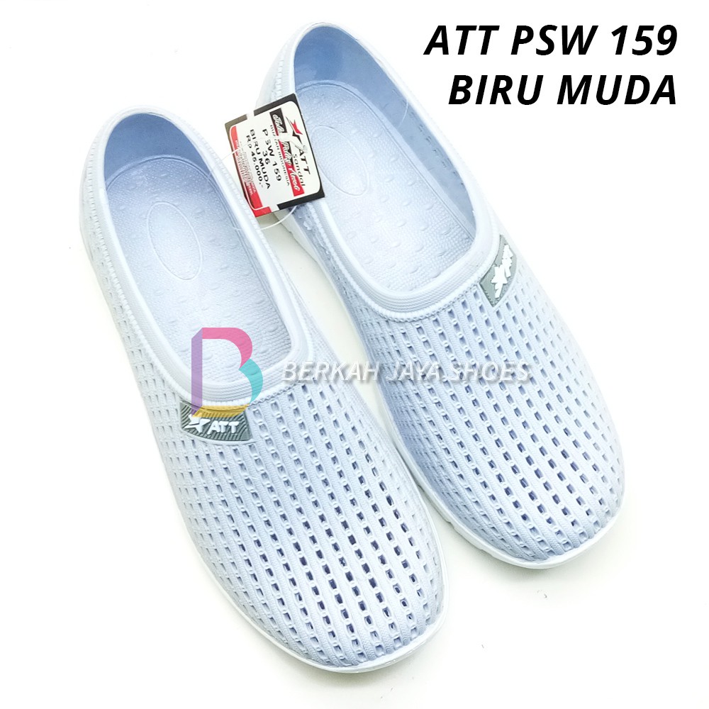 Sepatu Wanita - Sepatu Karet Wanita - Sepatu Slip On Karet Wanita ATT PSW 159 - Anti Air &amp; Anti Slip