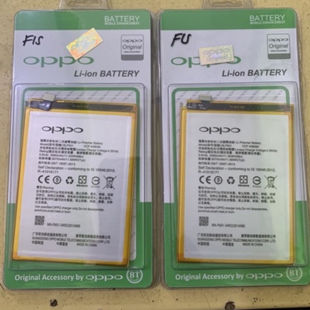 BATERAI OPPO F1S BLP601 ORIGINAL 100%