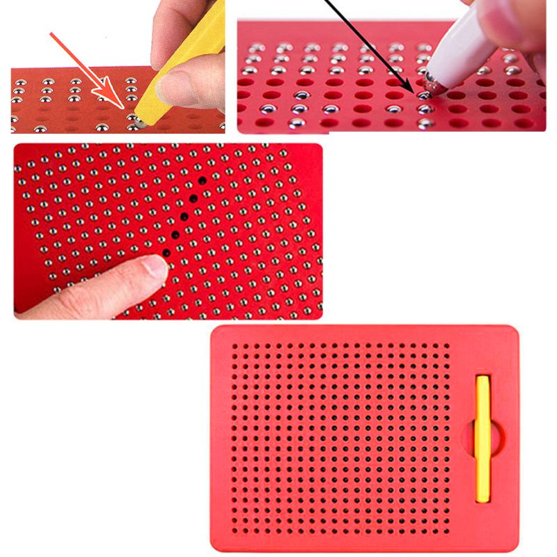 Mary Clipboard Drawing Pen Beads Compressed Magnet Belajar Notebook Gr