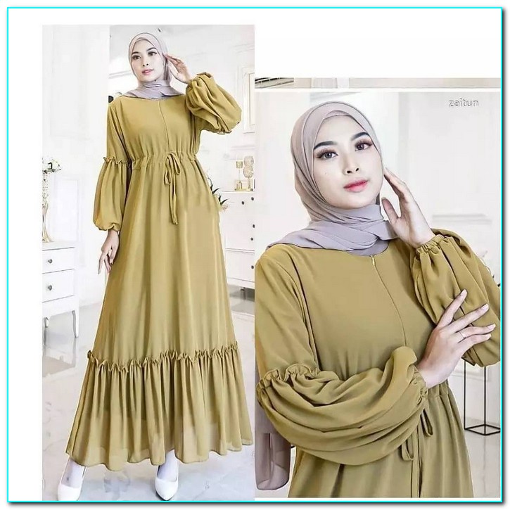 Excel Dress Gamis Syari Remaja Wanita Muslim Terbaru Dress Gamus Syarii Baju Games Fashion Muslim Di