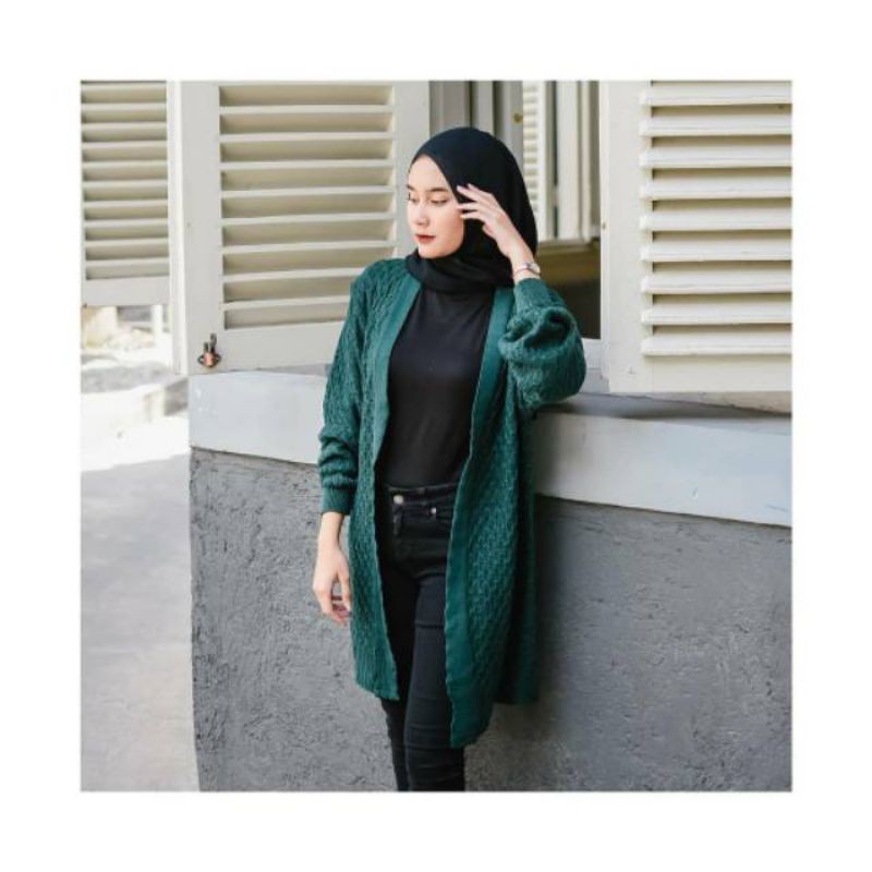 Buble Big Cardi Rajut Bagus