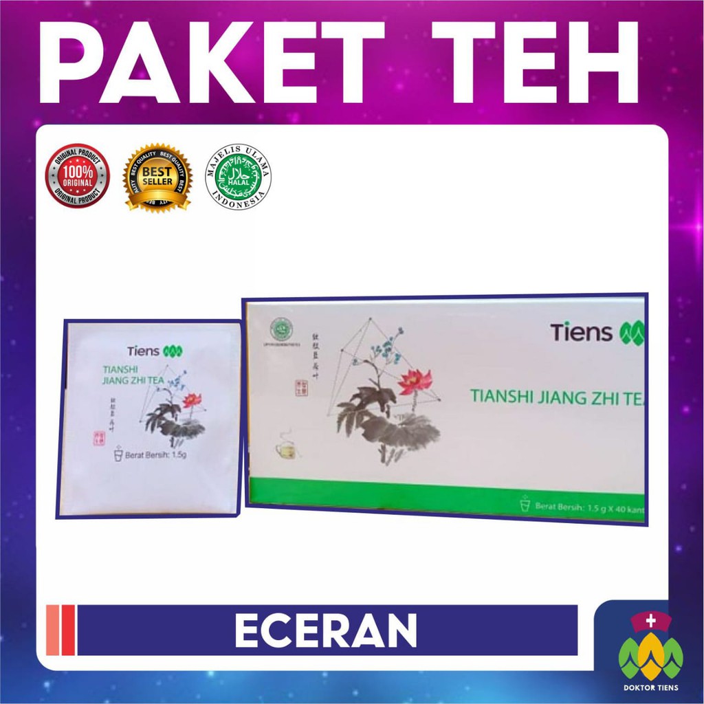 TEH HIJAU TIENS I TEH HERBAL I ZIANG ZE TEA I MASKER I PELANGSING I ALAMI I 100% [EDISI ECERAN]