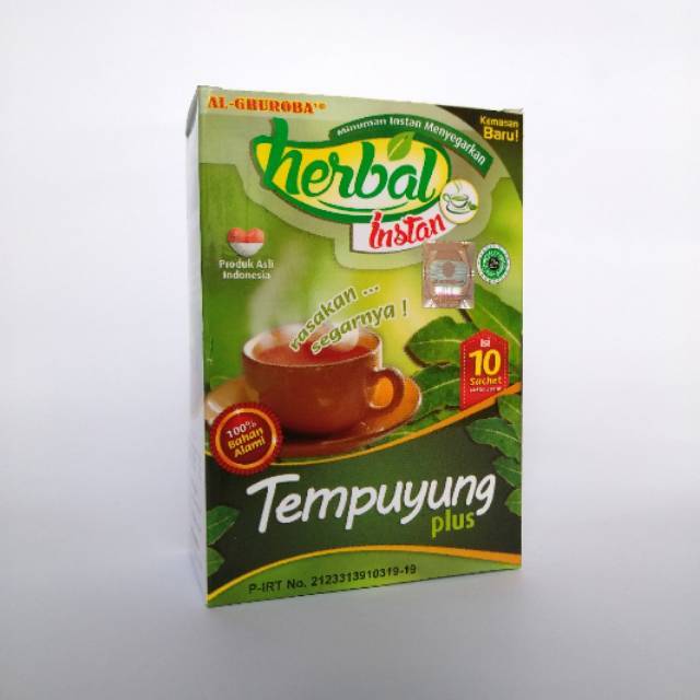 Instan Tempuyung Plus Herbal Al-Ghuroba Isi 10 Sachet