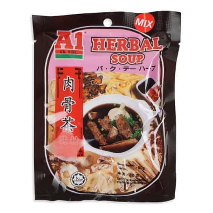 

#HANDCARRY A1 Bak Kut Teh Herbal Mix 60g - UFOHCR1585