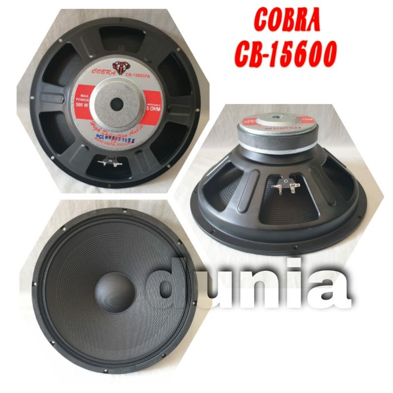 Speaker Component Cobra CB 15600 PA Woofer 15 inch Cobra CB15600PA