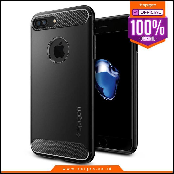 SPIGEN IPHONE 7 PLUS / 8 PLUS CASE RUGGED ARMOR ~BERKUALITAS~