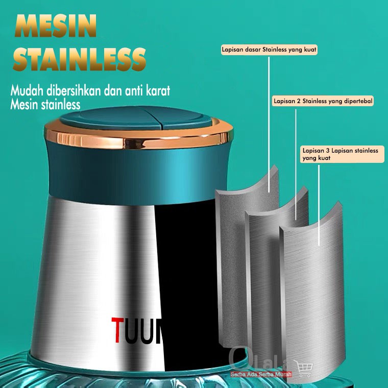 BLENDER GILING STAINLESS MULTIFUNGSI (2L) OLL-0810