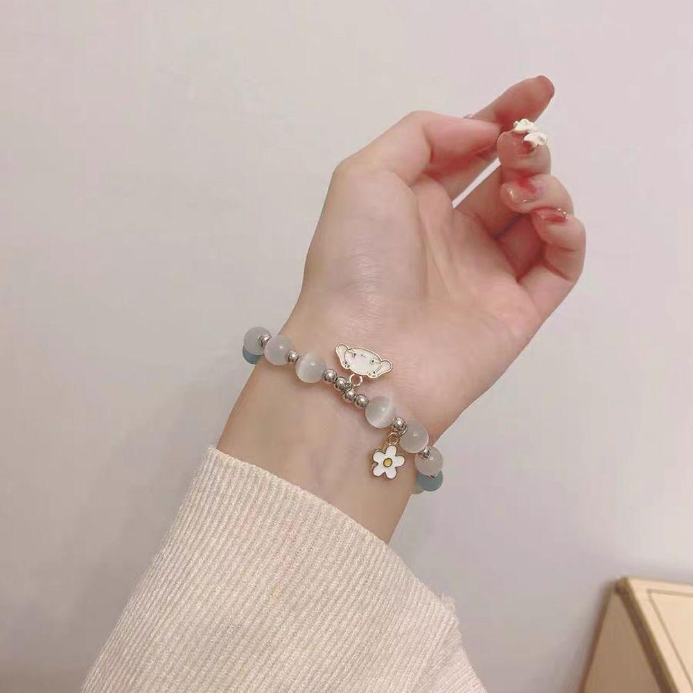[Elegan] Gelang Kartun Wanita Trendi Lucu Lolita JK Melody Untuk Pecinta Teman Anjing Bangles