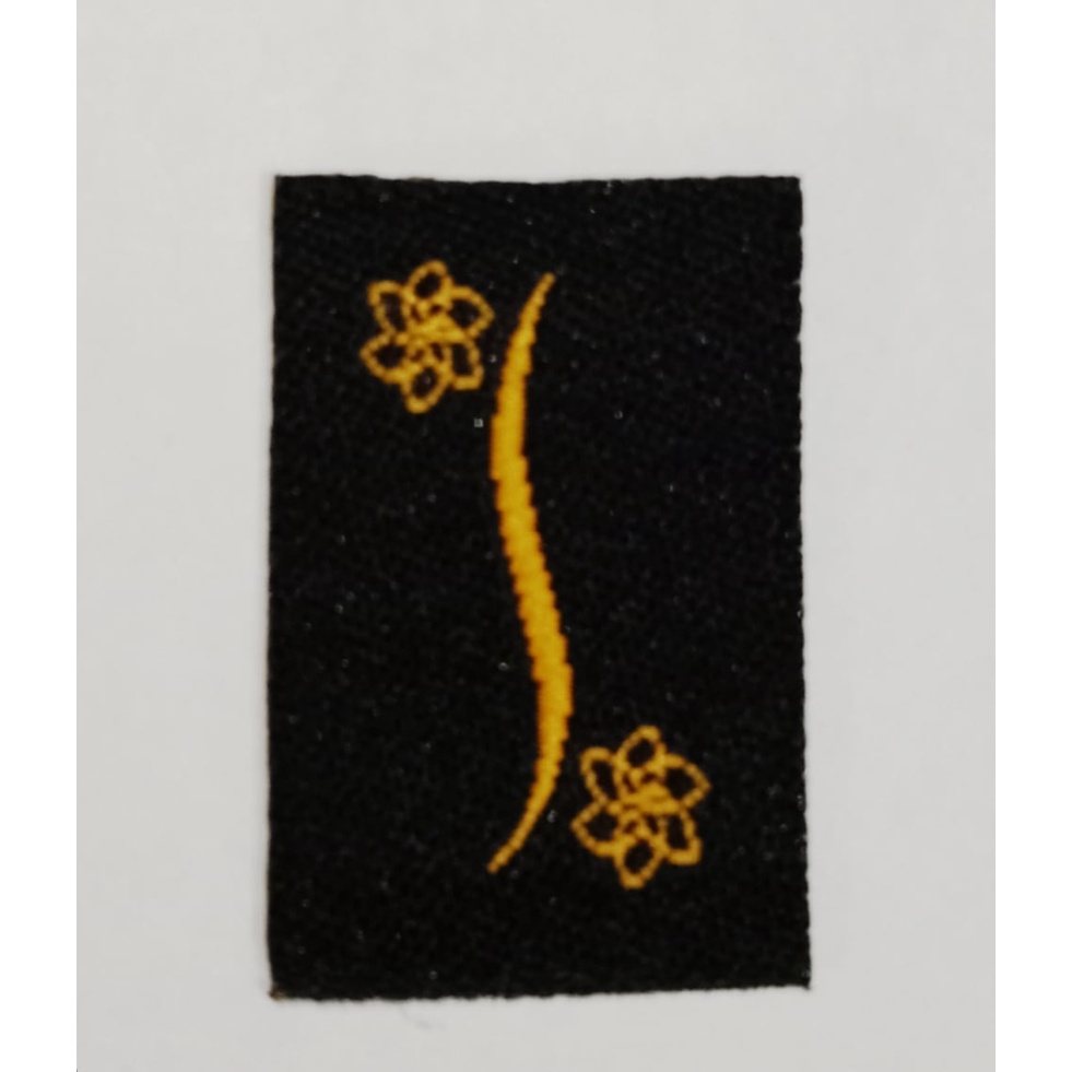 produksi label woven/sattin printing/tapeta/logo/pita/merk baju murah/merk pakaian/merk tas/merk fas