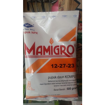 pupuk mamigro 12 27 23 500 gr