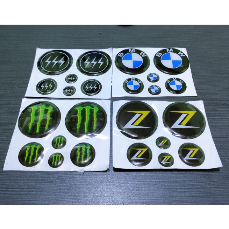 Sepaket Emblem stiker timbul NMAX,AEROX,LEXI STIKER TIMBUL