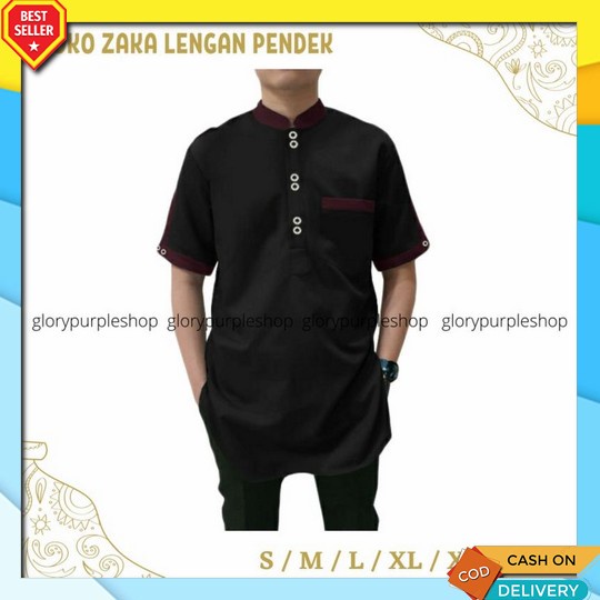 Baju Koko Premium Kokoh Kemeja Dewasa Pria Bju Muslim Qurta Pakistan Kurta Turki EL37 Baju Koko Pria