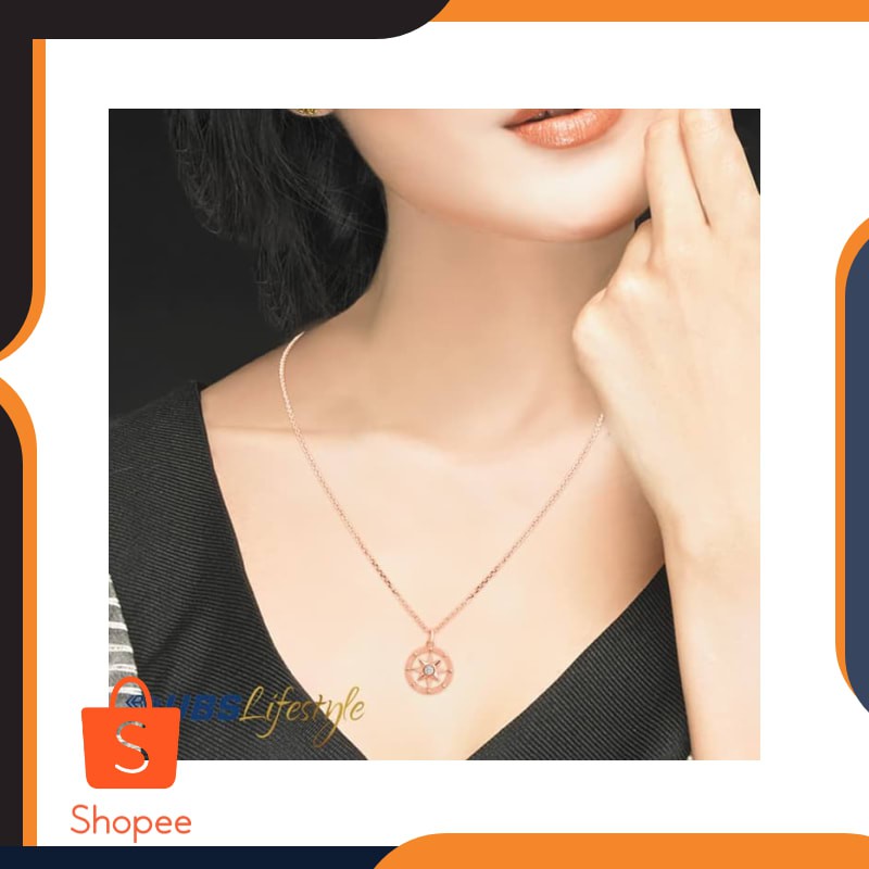TERBARU KALUNG EMAS UBS MILLIE MOLLY - KKV13833 - 750 - Merah Keren