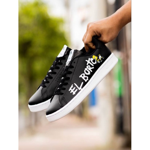 Adidas Grand Court x The Simpsons &quot;El Barto&quot; Black