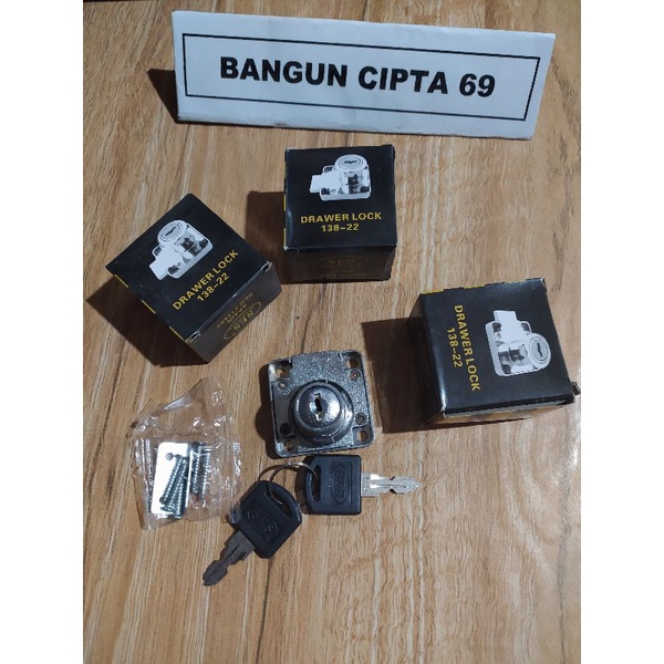 kunci laci lemari ses/kunci lemari/kuci laci ses 138-22