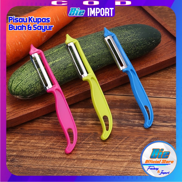 Pisau Kupas Buah Stainless Simple Impor Best Seller