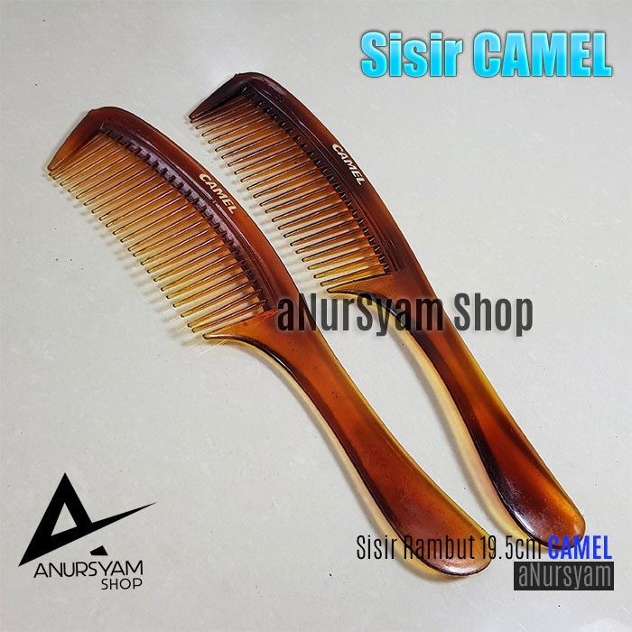 Jual Sisir Rambut Gagang Camel 7005 Sisir Camel Coklat Shopee Indonesia 