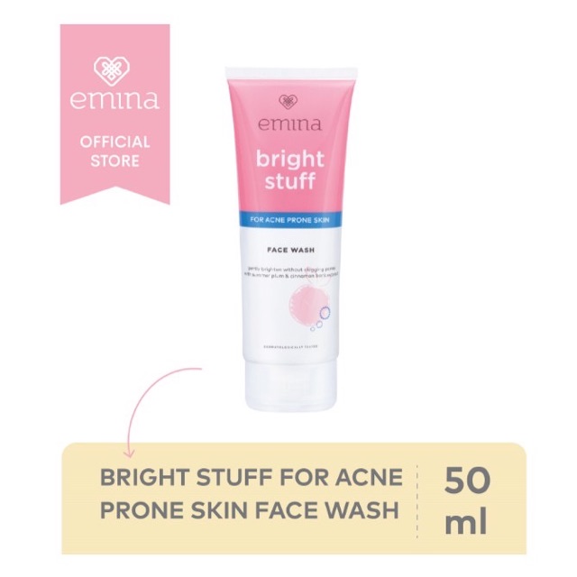 Emina Bright Stuff For Acne Prone Skin Wash