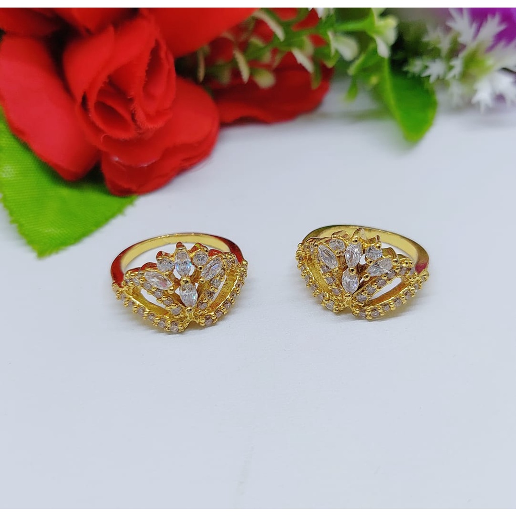 Cincin permata lapis emas perhiasan xuping 0289-0292