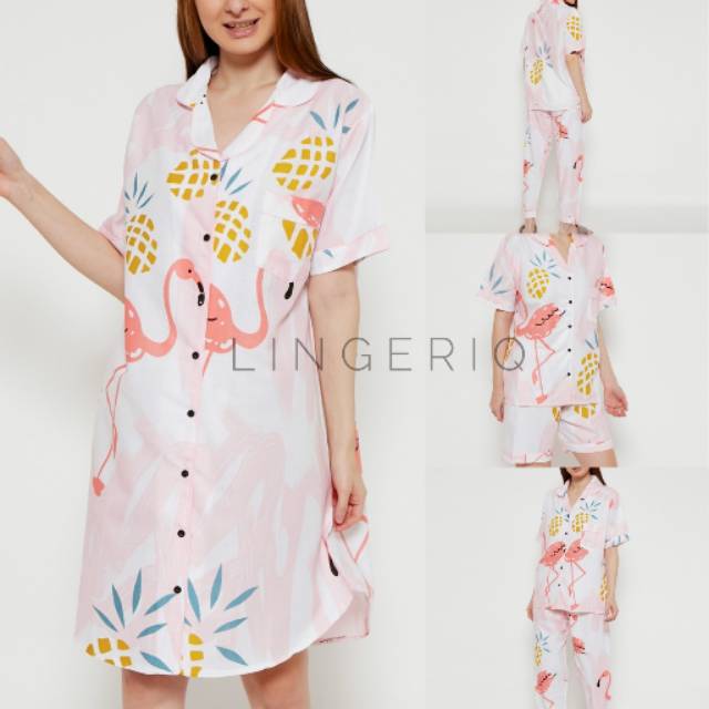 LingeriQ Piyama Katun Seva Premium Quality Pajamas LingeriQ Piyama Katun Seva Premium Quality Pajamas