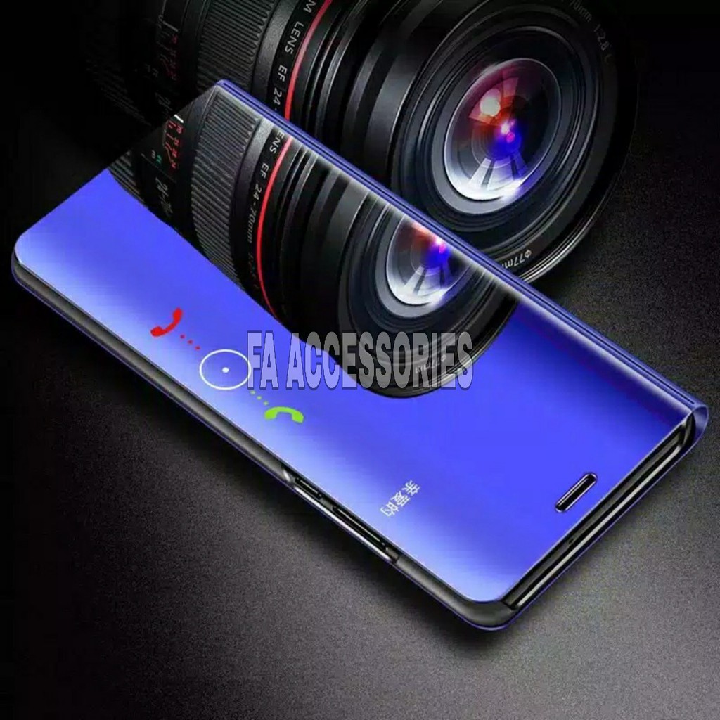 DA ACCMI NOTE 7 REDMI 7 MI NOTE 8 NOTE 8 PRO 9A Flip Cover Mirror Standing Case