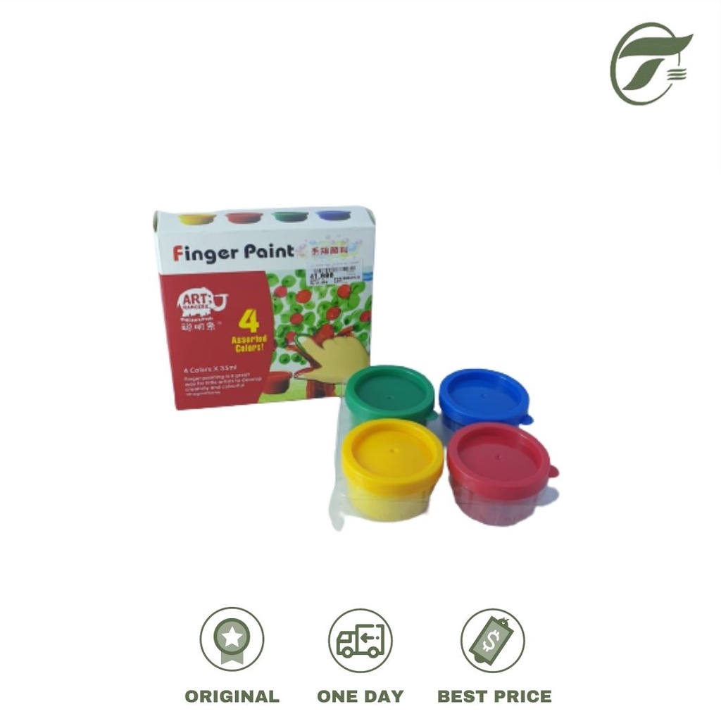 

CAT FINGER PAINT 4COLORSX35ML RFC0435 (CUP) ART RANGERS