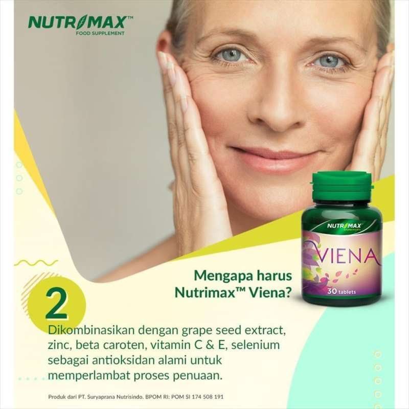 NUTRIMAX VIENA || VIENNA || VIENA ||  NUTRIMAX VIENA VITAMIN OBAT KESEHATAN KULIT KERING WAJAH BERJERAWAT