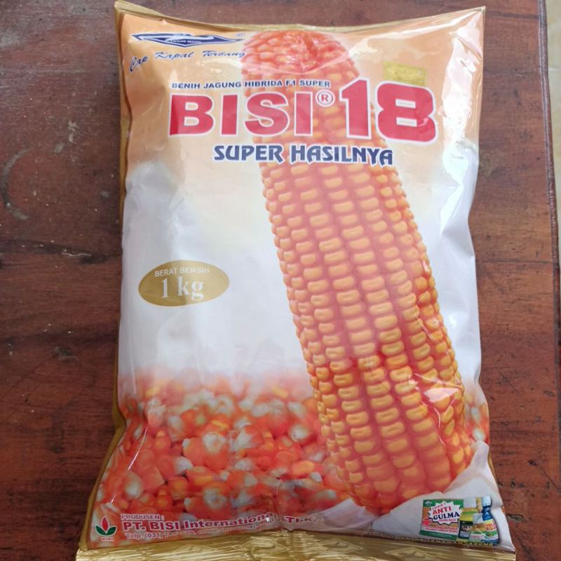 Jual Benih Jagung Hibrida Bisi 18 1kg Shopee Indonesia 0450