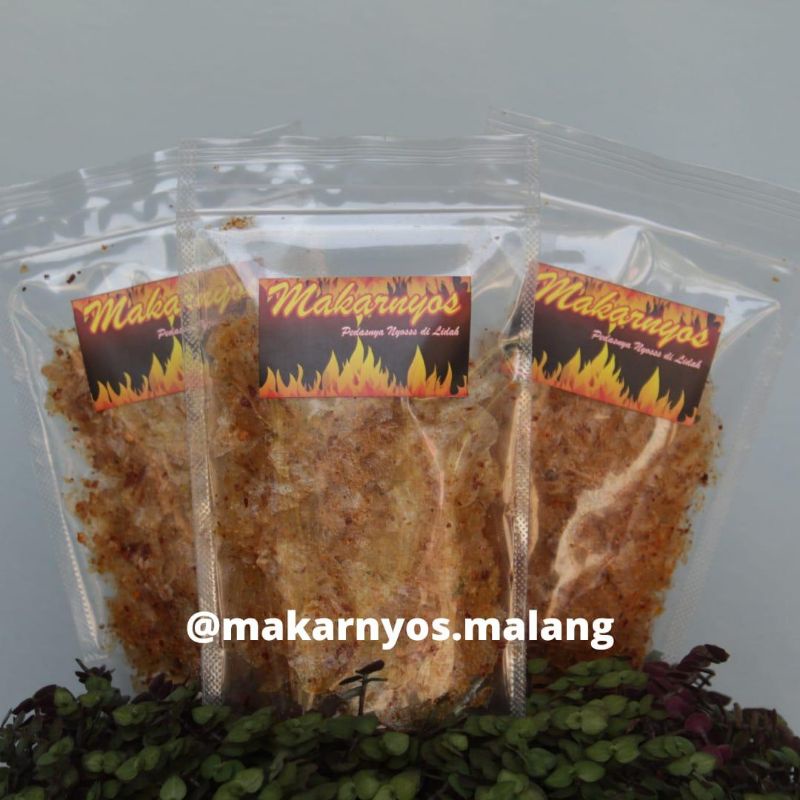 

Kripca hot / Kripik Kaca pedas / Kripik Beling - Kemasan 50gr