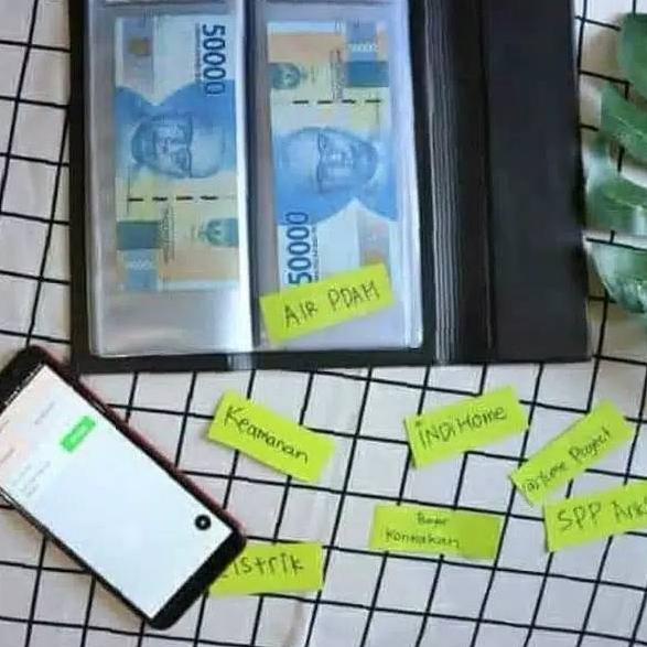 

DAPATKAN SEGERA ☆ Binder Keuangan Ziplock Budgeting Tabungan Uang Planner Organizer Disiplin Keuangan Bulanan Paket Lengkap A09#