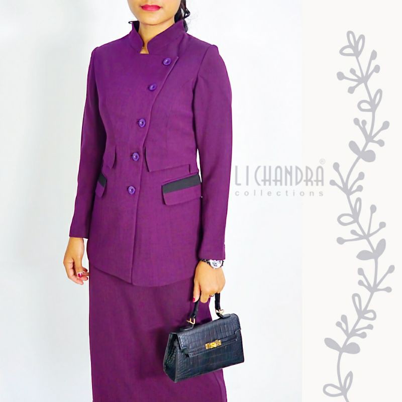 SETELAN Blazer dan Rok LICHANDRA / setelan blazer /blazer lichandra / blazer stylish / blazer kantor