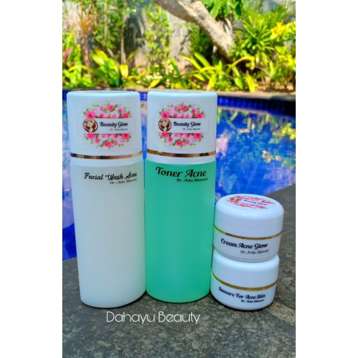 PAKET ACNE GLOWING DR AZKA SKINCARE