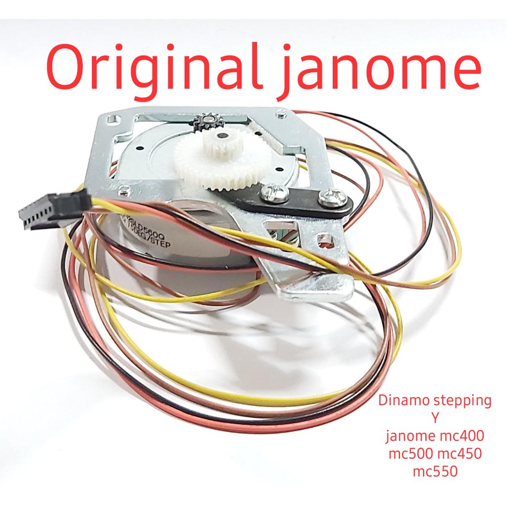 JANOME GENUINE PART dinamo/motor stepping motor Y mesin bordir komputer janome