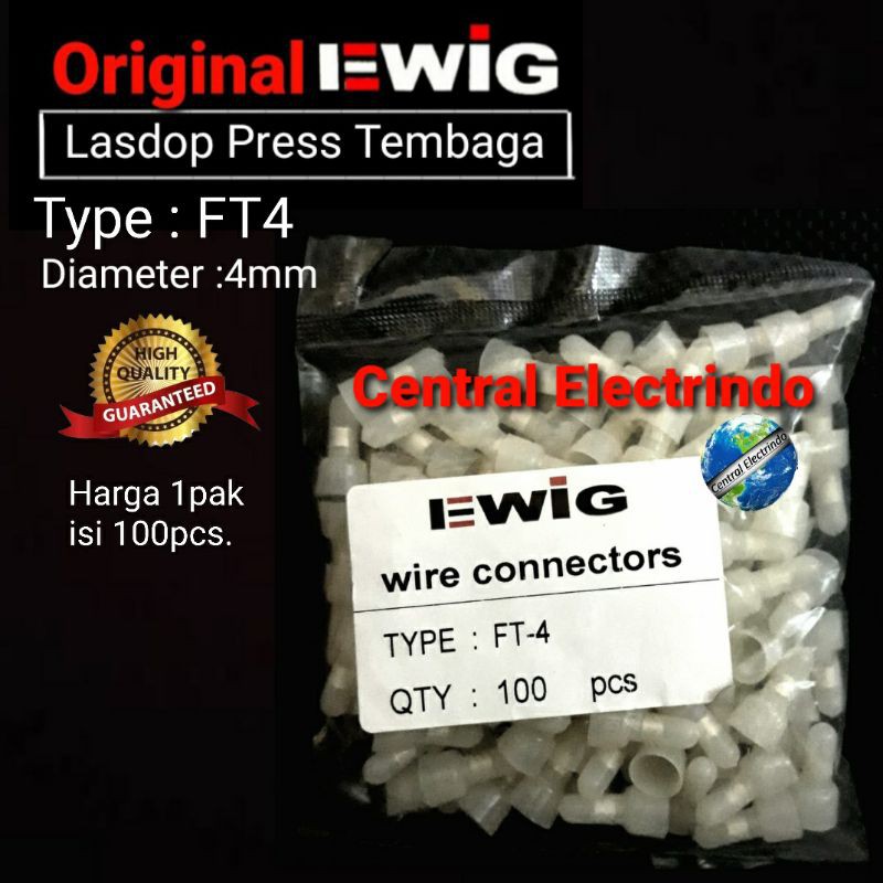 Lasdop Press EWIG FT4 Tembaga 100pcs per pack.