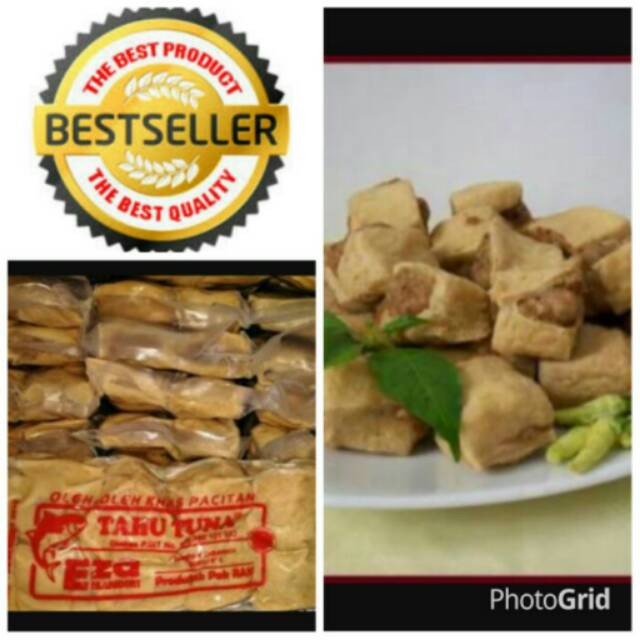 

Tahu tuna 3 bungkus/ tahu tuna khas pacitan 1 kg
