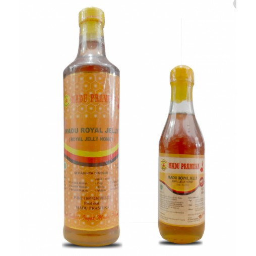 

Madu Royal Jelly Pramuka 350 ml dan 650ml Alami