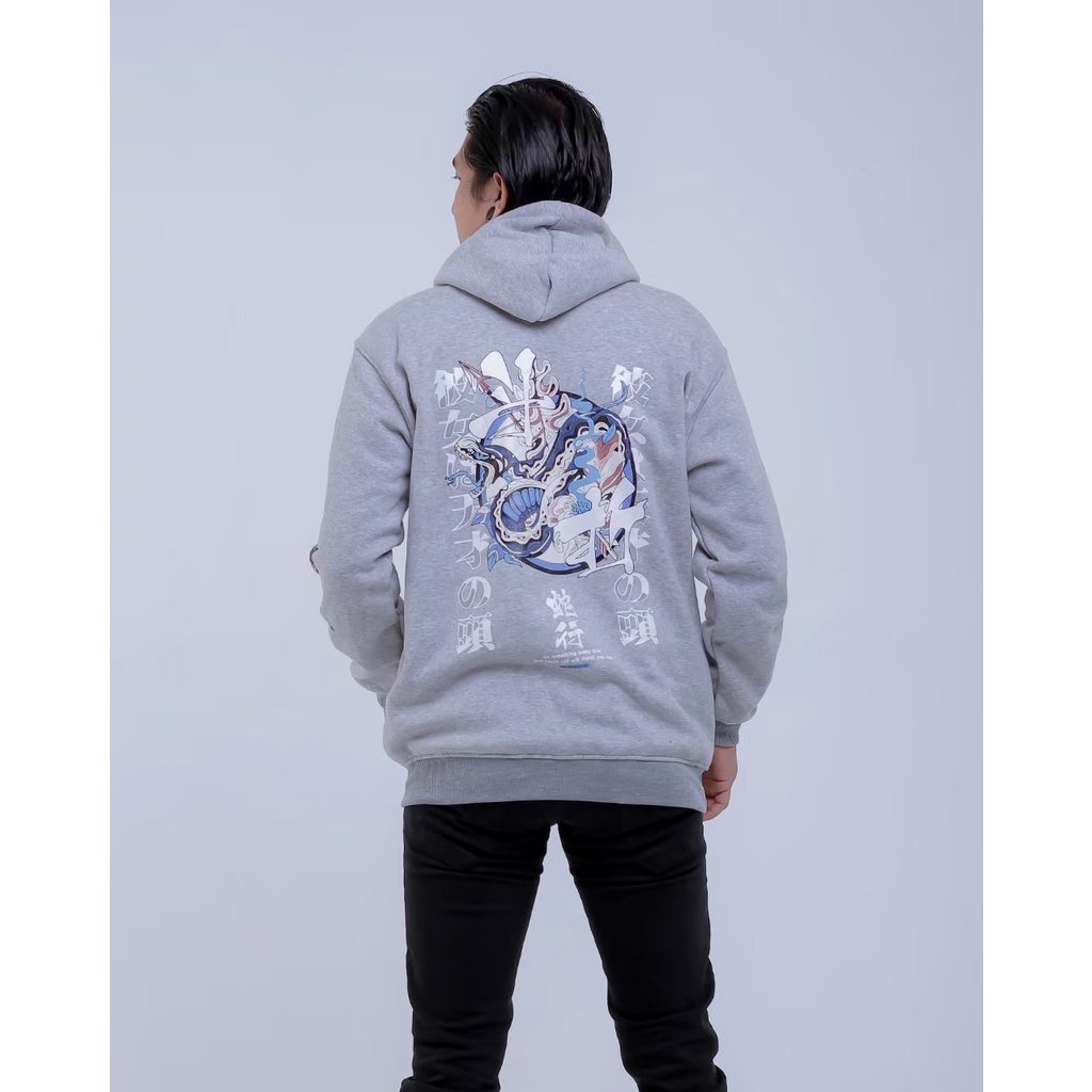 [ BISA COD ] Sweater Hoodie Genius Printing - jaket sweater pria wanita keren terlaris mat flece cotton