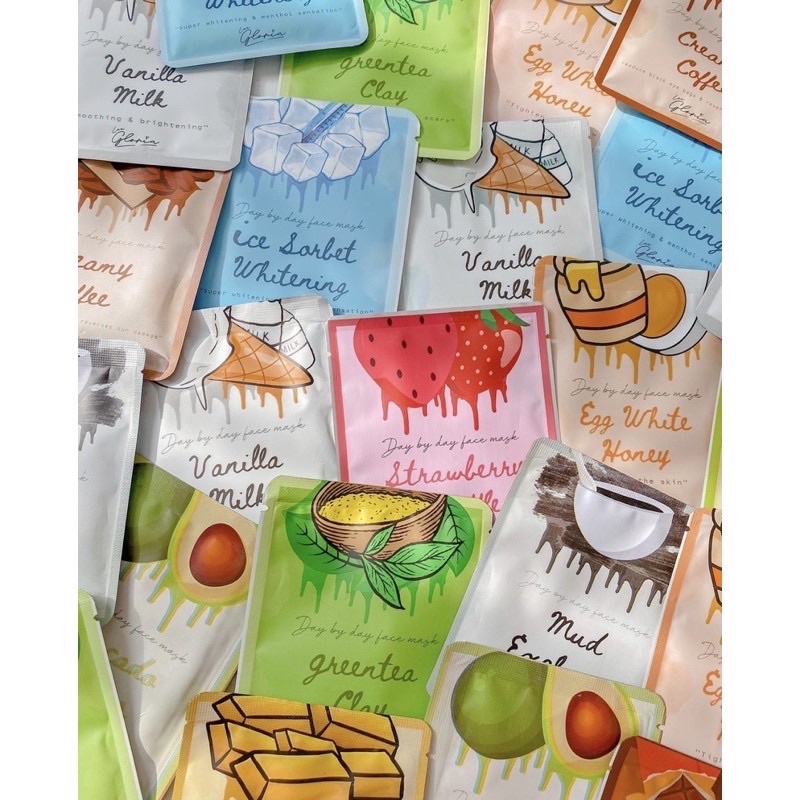 20GRAM LEA GLORIA MASKER LEA MASKER LEA GLORIA MASKER ORGANIK LEA MASKER WAJAH Masker Lea Gloria