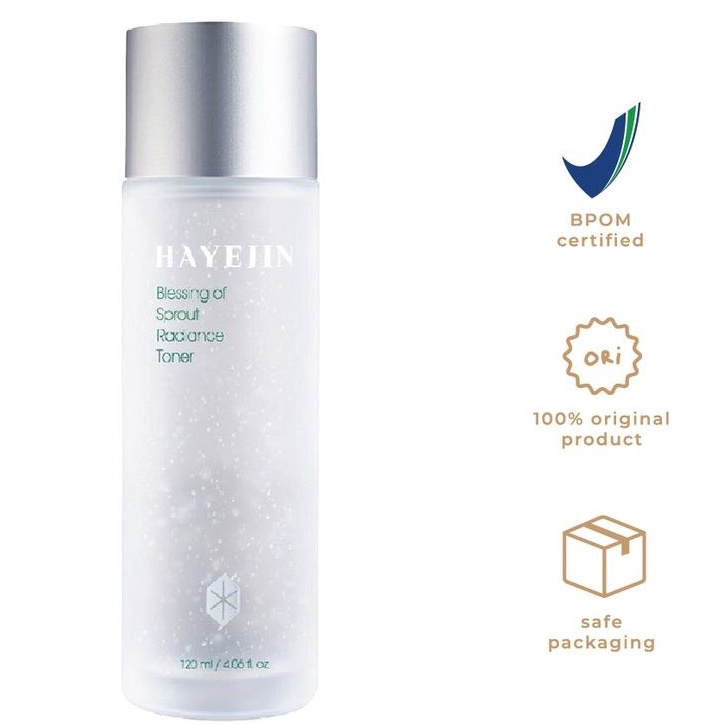 SEELB / (BPOM) HAYEJIN Blessing of Sprout Radiance Toner (120ml) HAYEJIN RiceFila™ Cleansing Oil HAYEJIN RiceFila™ Double Moisture Cream HAYEJIN Miniature Series [BPOM] HAYEJIN Blessing of Sprout Enriched Mini Size - Toner  Serum  Cream HAYEJIN Blessing O
