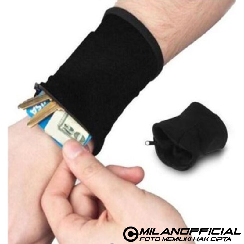 Tas Pergelangan Tangan Olahraga Sport Wrist Wallet Armband Bag So Shopee Indonesia