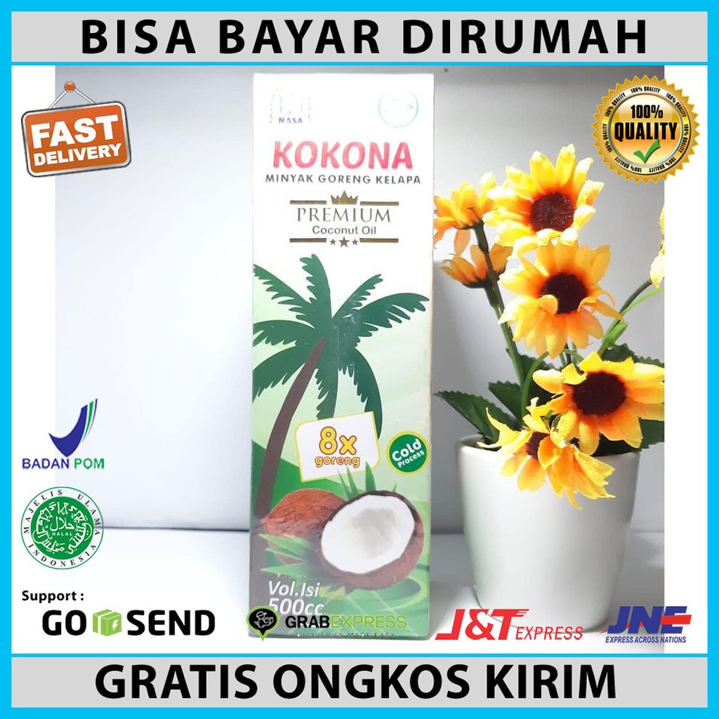 

KOKONA MINYAK GORENG ASLI KELAPA MURNI - SEHAT DAN AMAN DIGUNAKAN BERULANG KALI/alby_herbal_jakarta