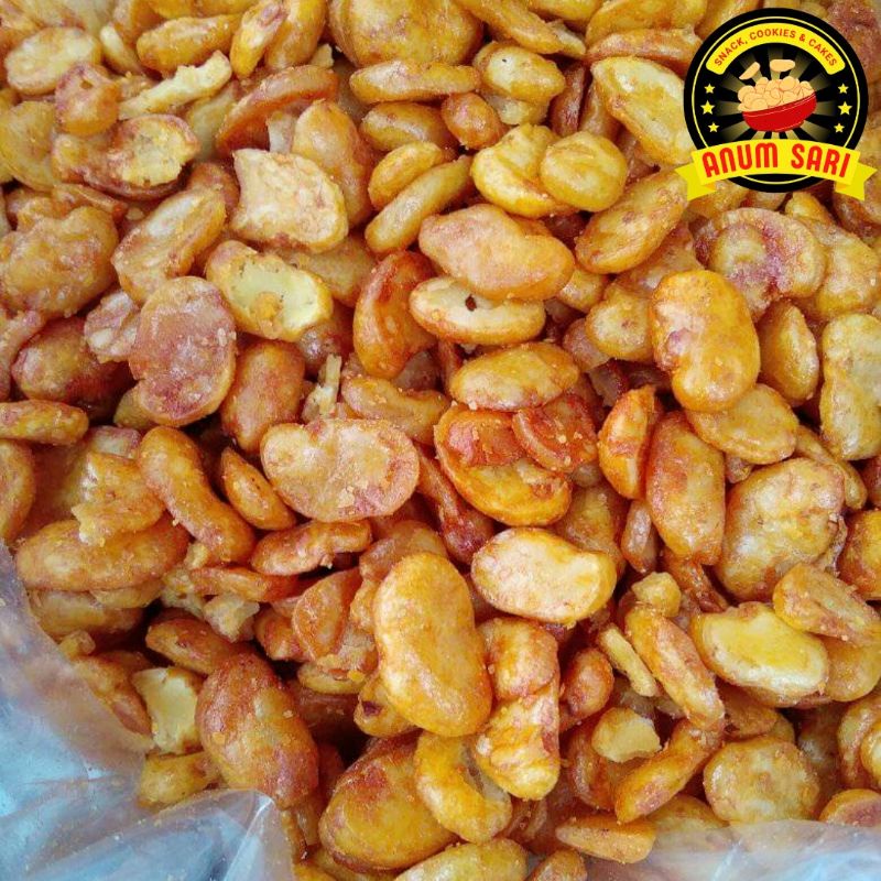 

Kacang Koro Kupas Balado Pedas 250 Gram - Anum Sari