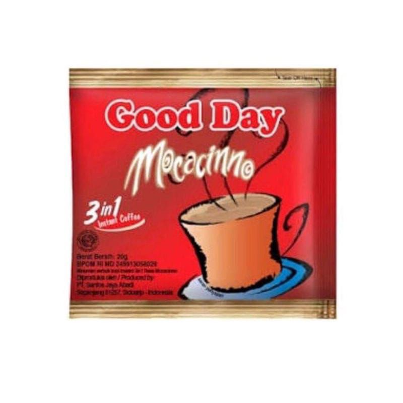 

Kopi Good Day Mocacino 3in1 Isi 10 Sachet