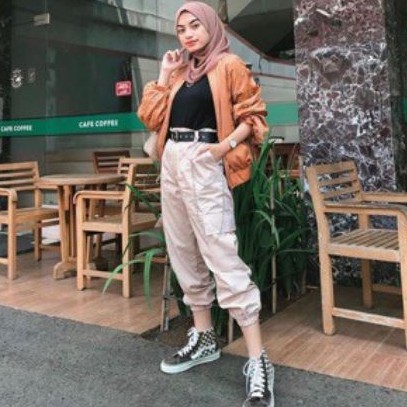 Celana Cargo Wanita | Cargo Pants Wanita | Celana Joger Wanita | Celana Jogger Kargo Lisha