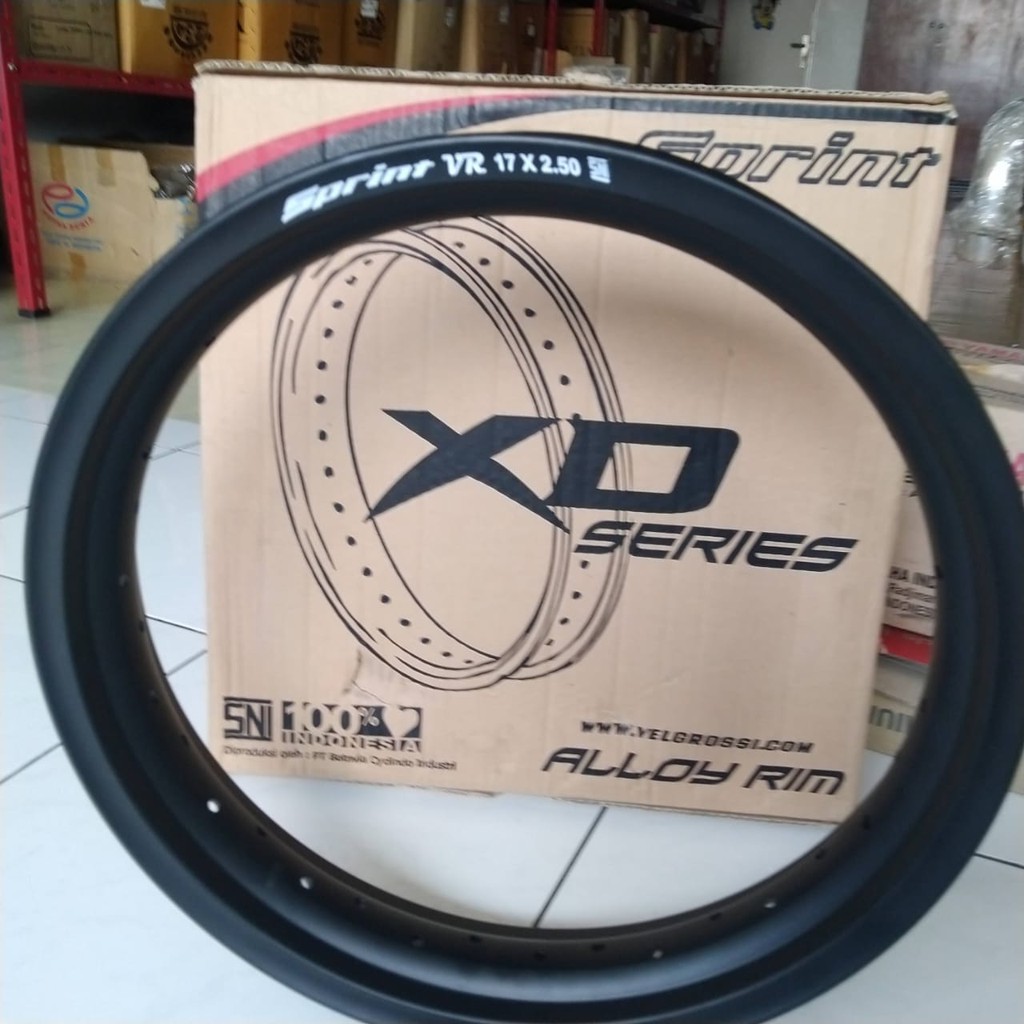 Velg pelak Jari 250 lubang 36 ring 17 Sprint XD Series supermoto super