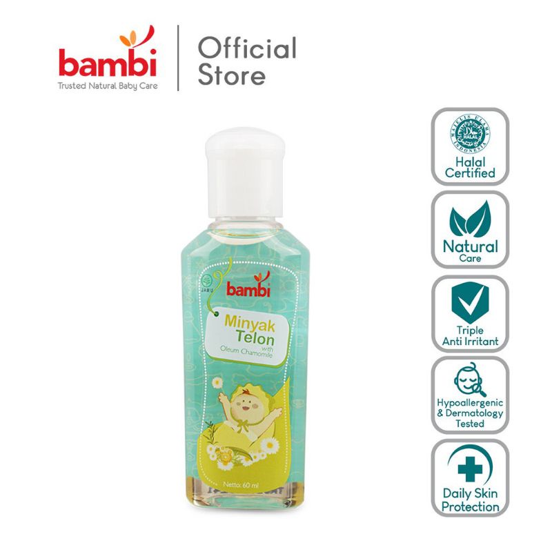 Bambi Minyak Telon 60 ml