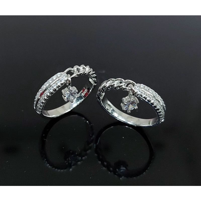 Fashion Simple Ring Silver 925