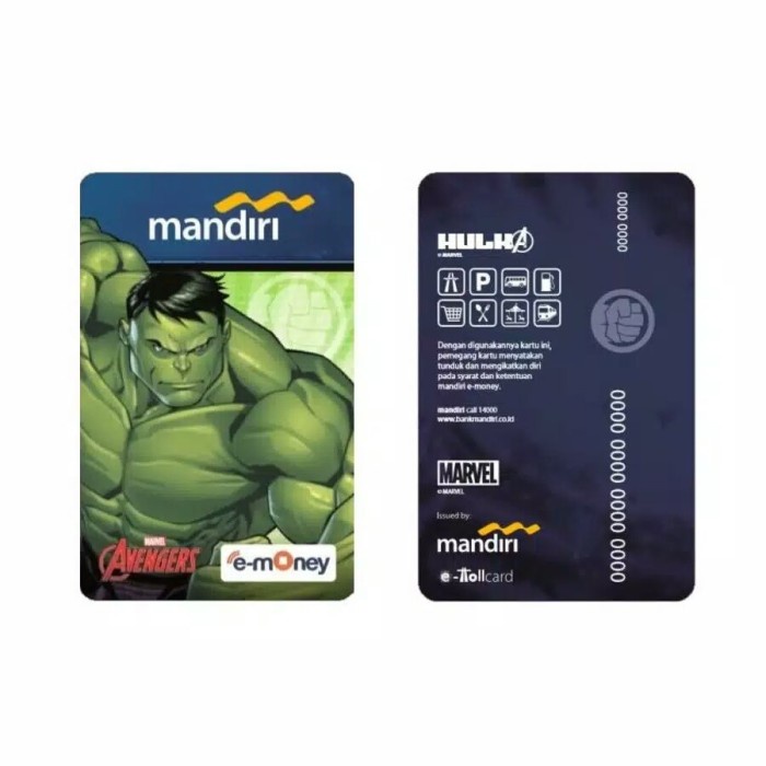 Promo Mandiri e-Money HULK - Marvel AVENGERS Limited